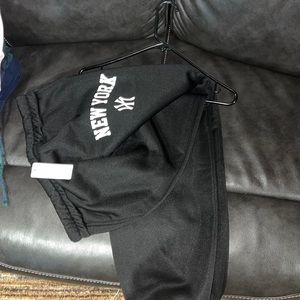 Large black sweatpants